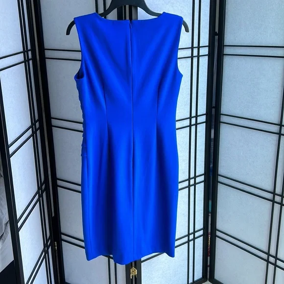 Calvin Klein Blue Sleeveless Dress - Picture 4 of 4